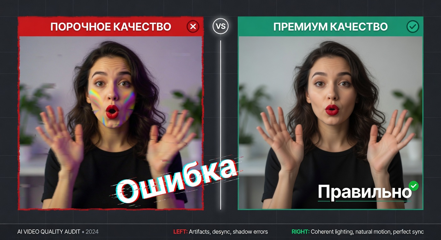 Реакция аудитории на некачественное AI-видео